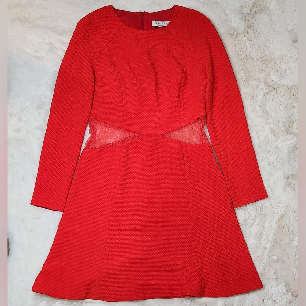 Sandro Red Dress